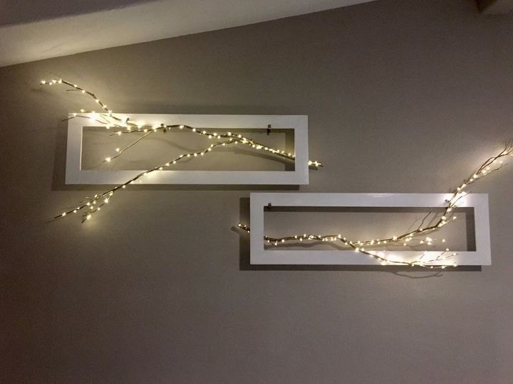 15 home decor projects to instantly transform your living room, Spray Paint A Branch Metallic