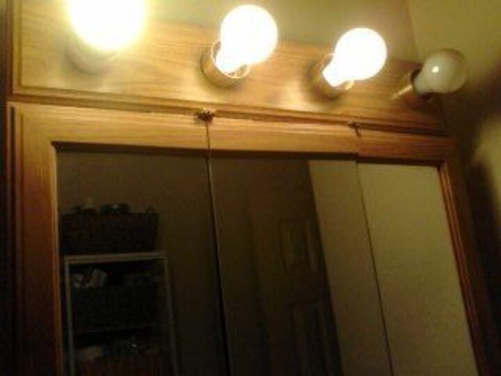 q i have a vanity light bar over my bath sink and i would like to cover