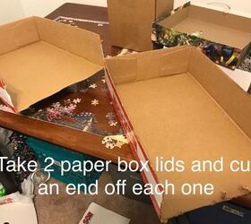 paper box wrapping paper roll organizers