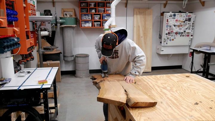 Wood and Resin LED Lamp | Hometalk