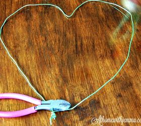 quick and easy rag wreath, Make Your Own Wire Wreath Form