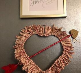 make a hanging heart from a hanger, Be Happy Be Creative