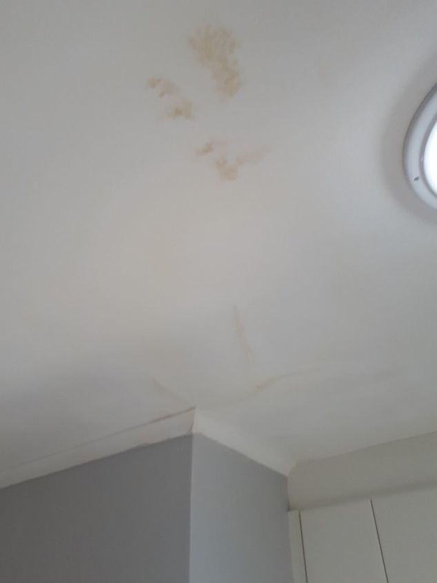 q how do you fix a cracked ceiling after a water leak