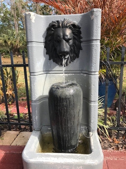 cmo puedo pintar una fuente de resina con pintura resistente al agua