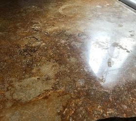 q granite counter top cleaning question