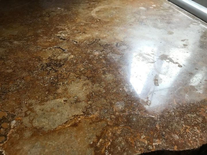 q granite counter top cleaning question