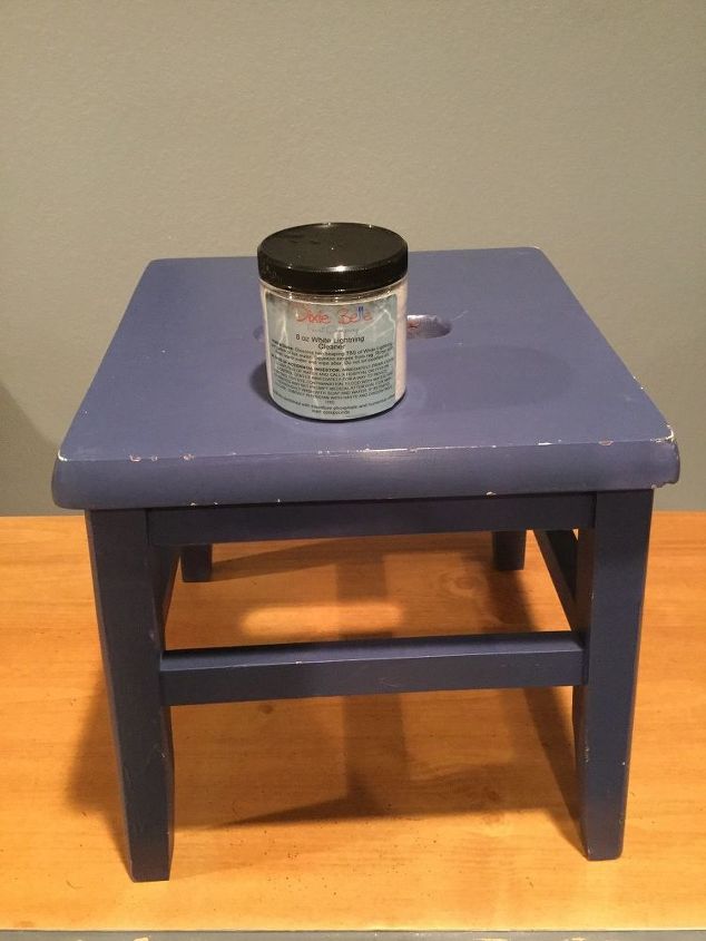 up cycle an old step stool