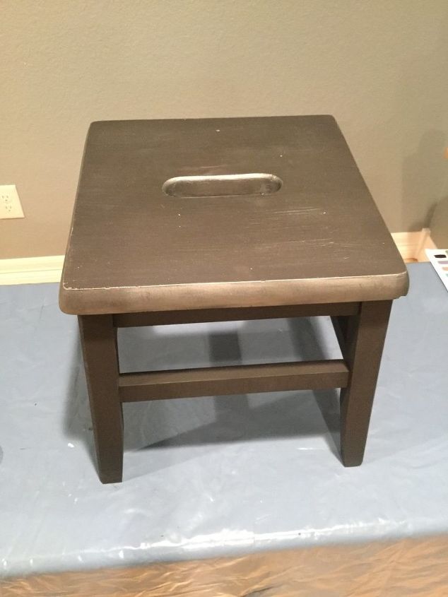 up cycle an old step stool