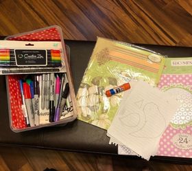Paper, Glue, Scissors & Crayons = Homemade Happy Birthday 🎈
