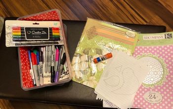 Papel, pegamento, tijeras y lápices de colores = Feliz cumpleaños casero 🎈