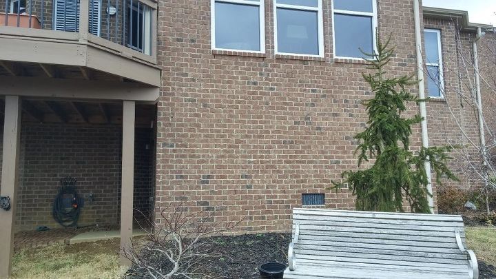 q what to do with a blank brick wall