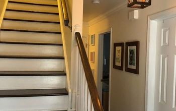 Stairs From Carpet to Wood