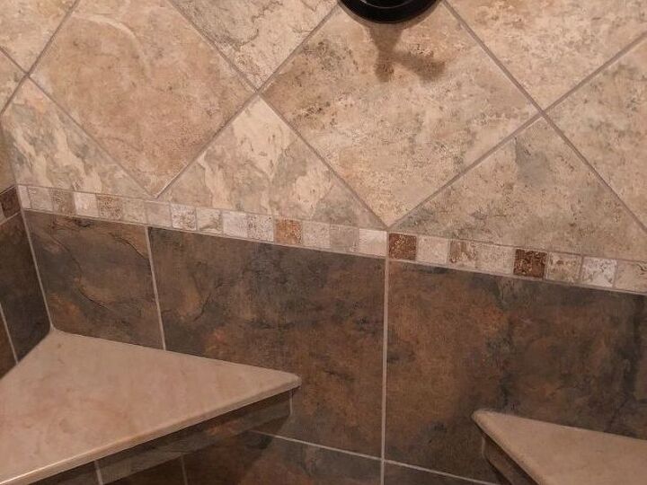 q how do you get ceramic tile on the floor and walls clean