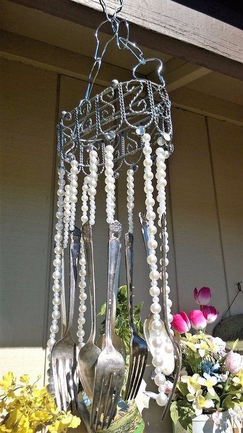 21 clever wind chimes you can make, Wind Chime From Silverware