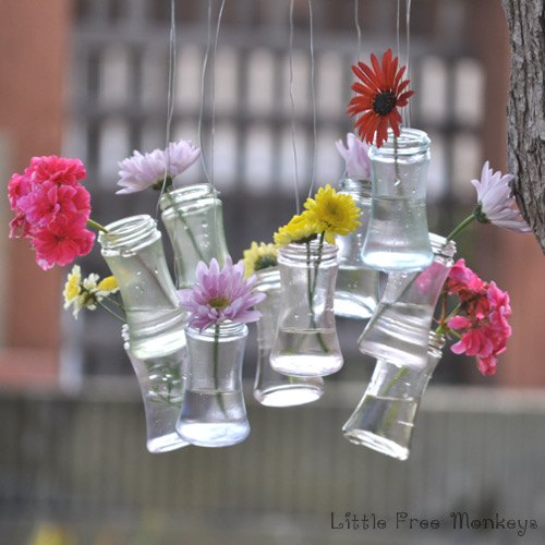 21 clever wind chimes you can make, Recycled Spice Bottle To Wind Chime