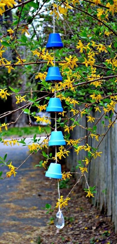 21 clever wind chimes you can make, Ombre Terra Cotta Wind Chime