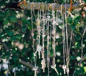 21 clever wind chimes you can make, Key Wind Chime