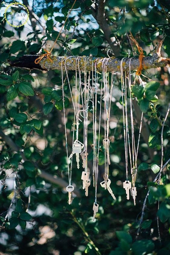 21 clever wind chimes you can make, Key Wind Chime
