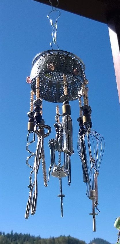 21 clever wind chimes you can make, Chic Kitchen Wind Chime