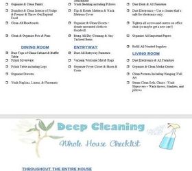 my best deep cleaning advice and an awesome cleaning checklist freebie