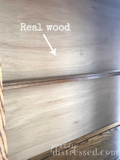 hutch makeover with chalk paint