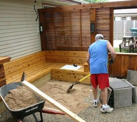 deck patio project