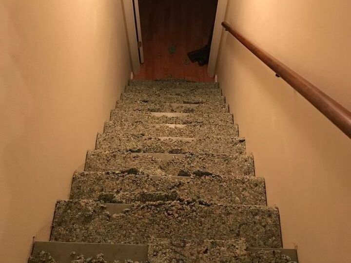q easy inexpensive stair repair