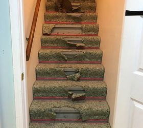 q easy inexpensive stair repair