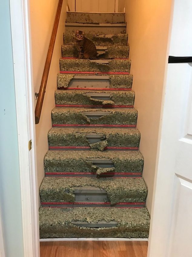 q easy inexpensive stair repair