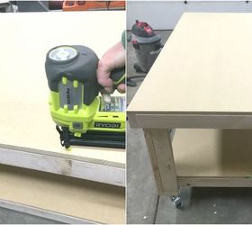 how to build a garage workbench