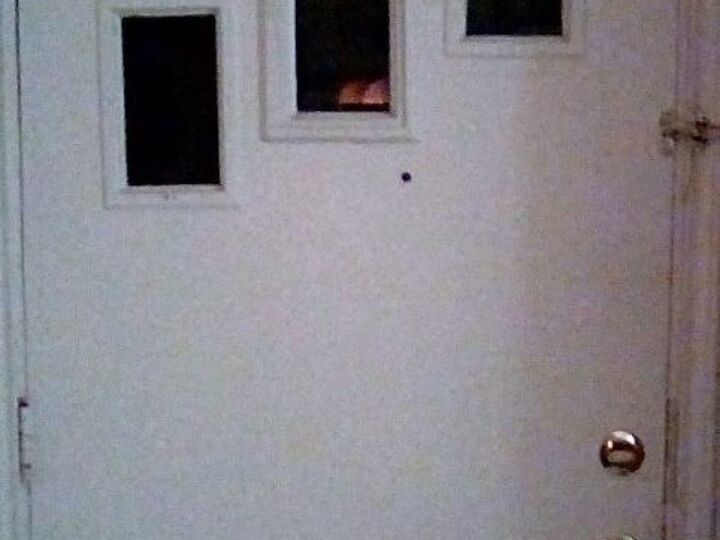 q adding privacy to front door windows