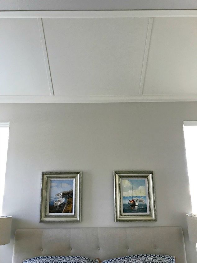 diy tray ceiling feature