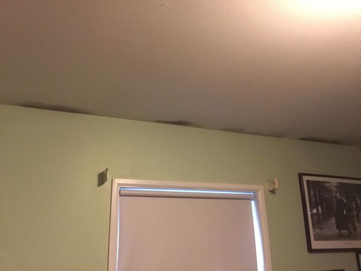 q ceiling moisture marks