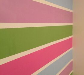 how to paint rainbow stripes