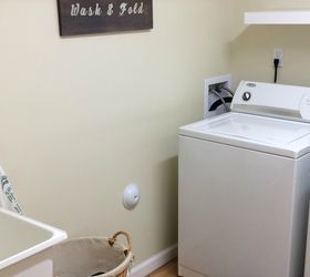 Rustic Stenciled Farmhouse Laundry Sign