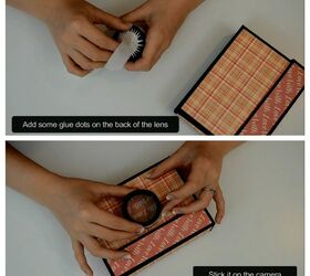 diy paper crafts how to make a mini album camera box