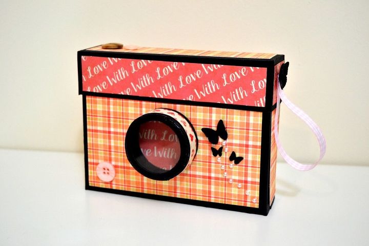 Paper Camera Box How to Make a DIY Camera Box Photo Album - Paper Craft | Hometalk