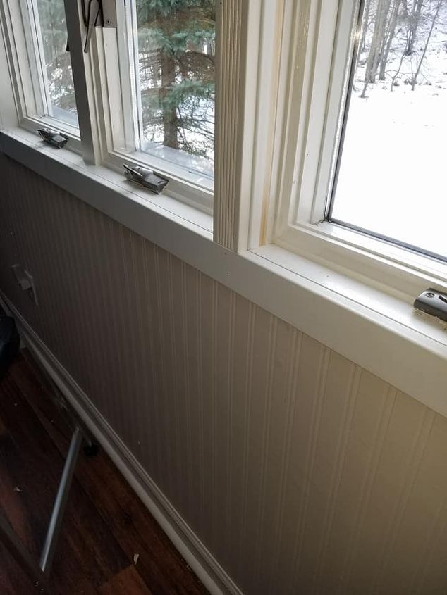 adding depth to casement window for mounting mini blinds, Significantly built up center trim