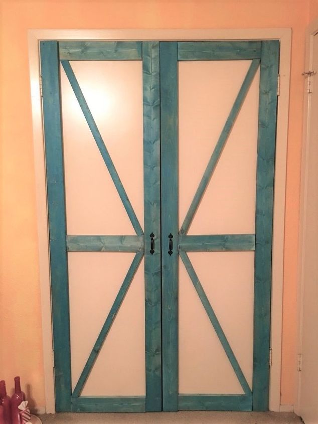faux barn doors