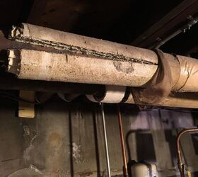 q there are asbestos wrapped pipes in my basement