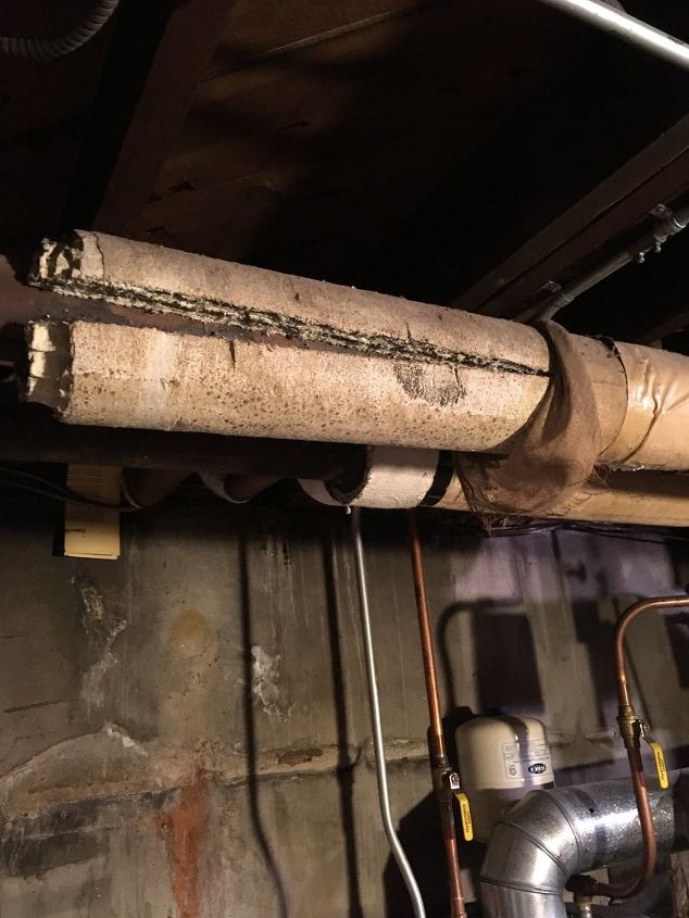 There Are Asbestos Wrapped Pipes In My Basement Hometalk