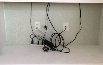 Esconder los cables - Hacer un falso panel