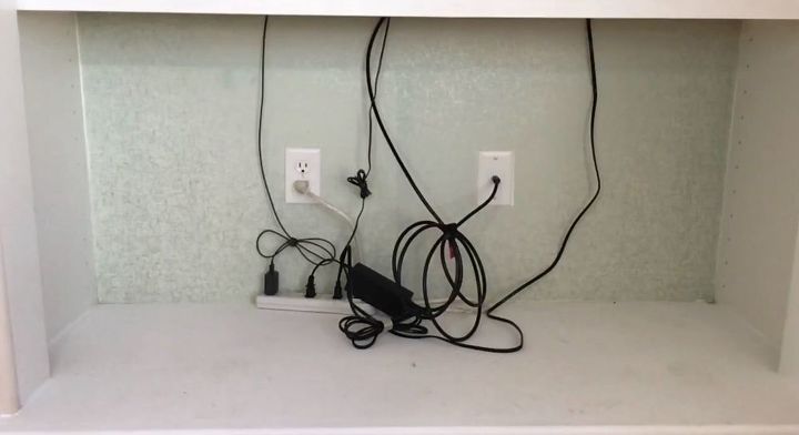 Hiding Wires Making A False Panel Hometalk