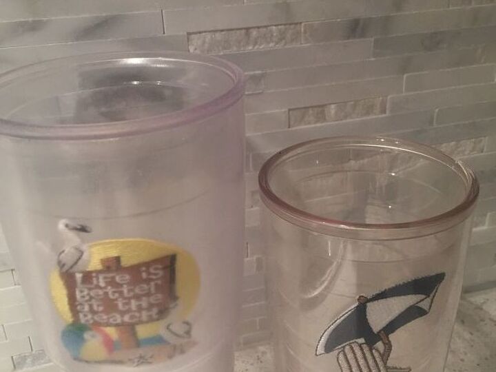 q how do you remove hard water stains spots