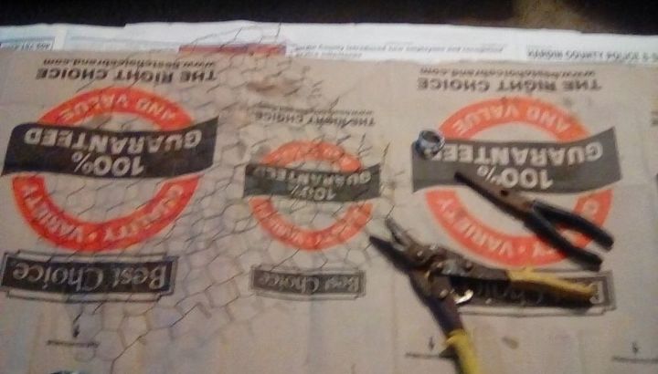 old lamp given farmhouse style