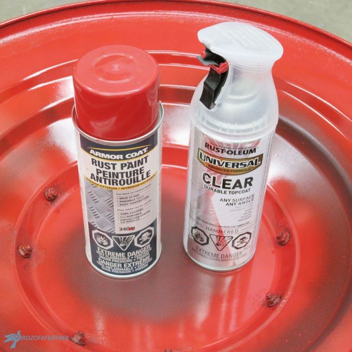 fire pit upcycle from a curb side find