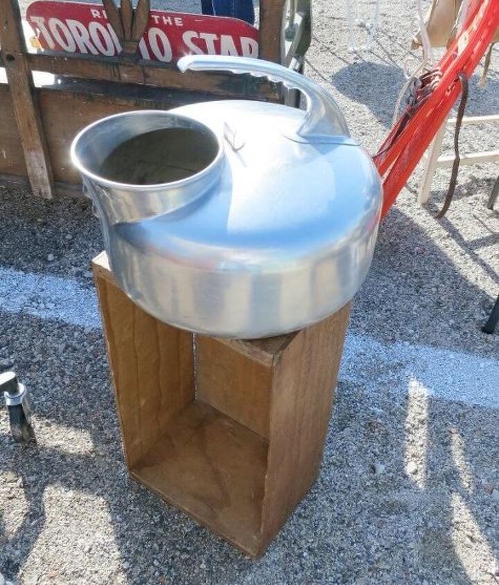 fire pit upcycle from a curb side find