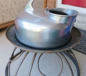 fire pit upcycle from a curb side find