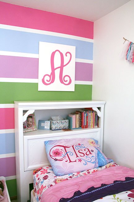 s live life in color with these amazing ideas for your home, Colorful Wall Stripes