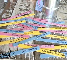 15 amazing things you can do with paint stirrers, Bored Buckets Of Ideas